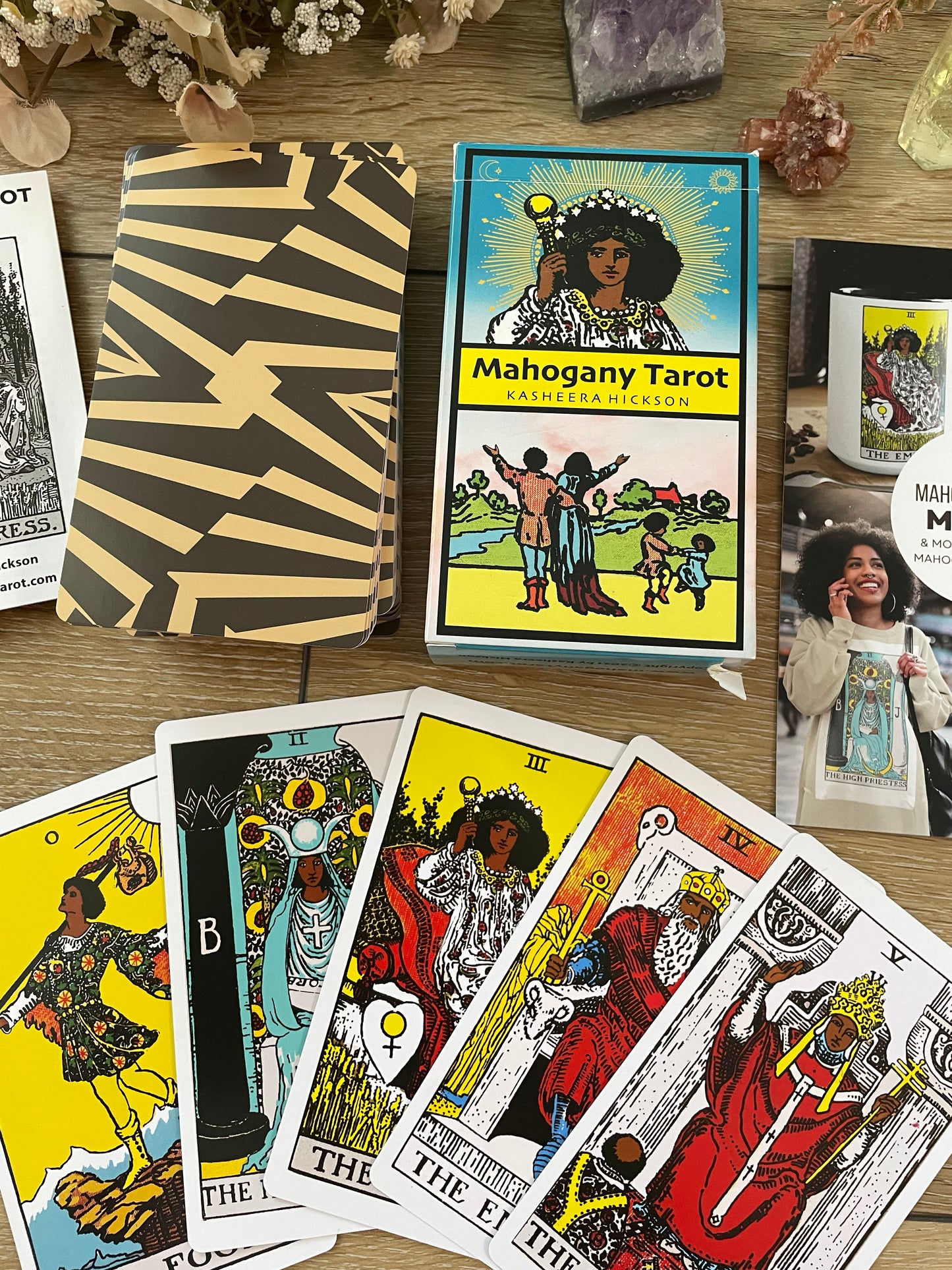 WHOLESALE Mahogany Tarot | Diverse Tarot Deck