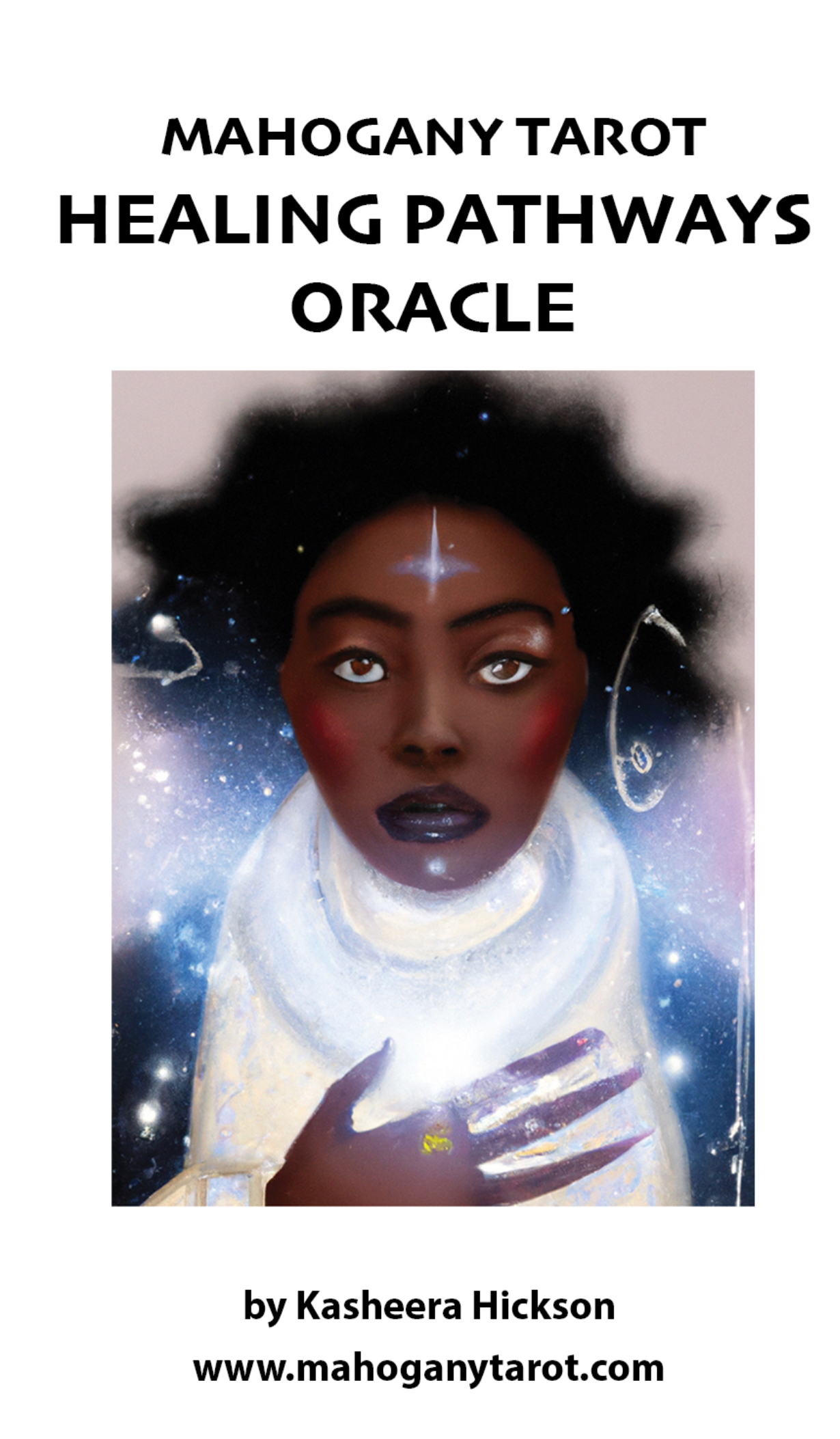 Mahogany Tarot Healing Pathways Oracle - Limited Edition Size 3.5" x 5"