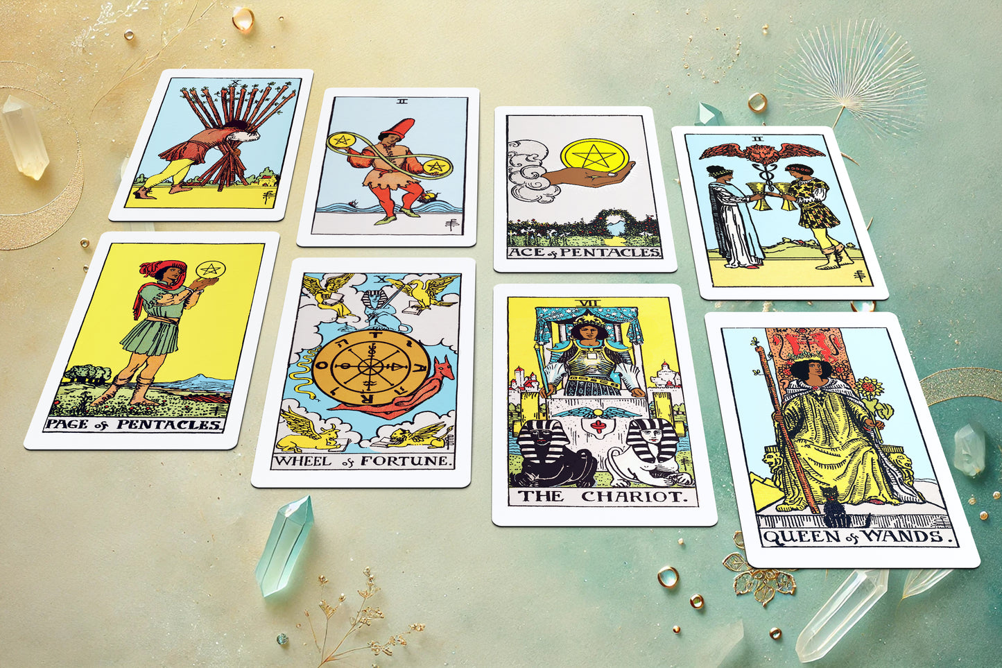rider waite tarot cards