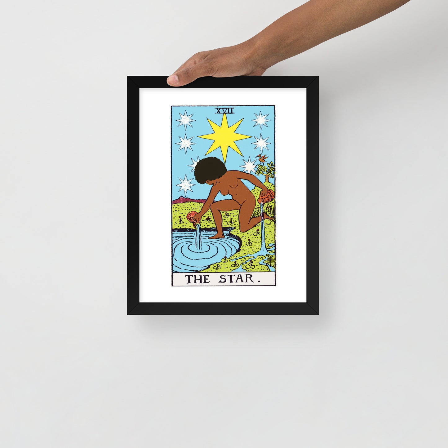 The Star Framed poster