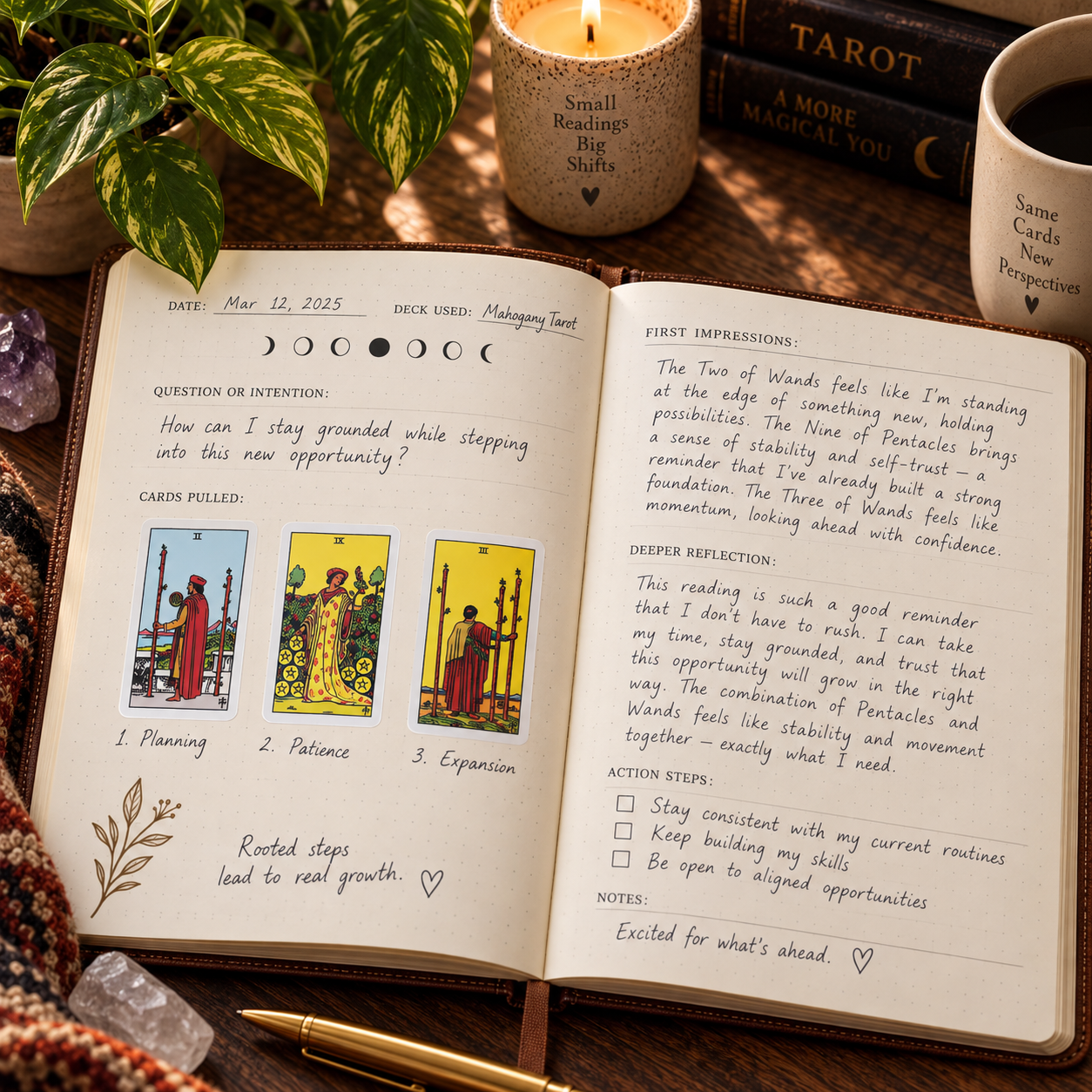 Mahogany Major Arcana Tarot Sticker Sheet | African American Tarot
