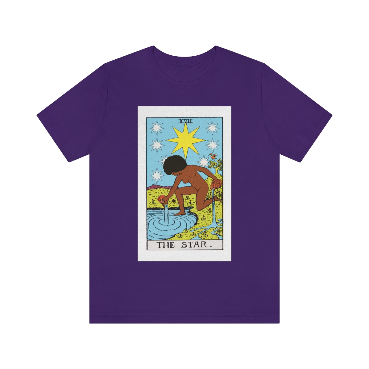 The Star Tarot Card Shirt |  African American Tarot