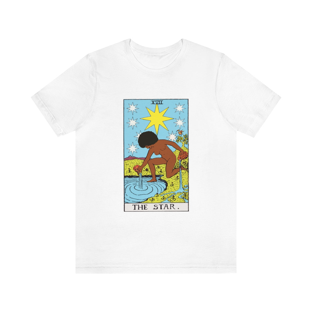 The Star Tarot Card Shirt |  African American Tarot