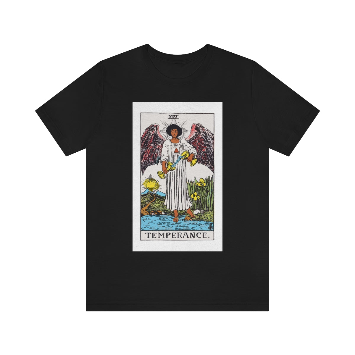Temperance Tarot Card Shirt | African American Tarot