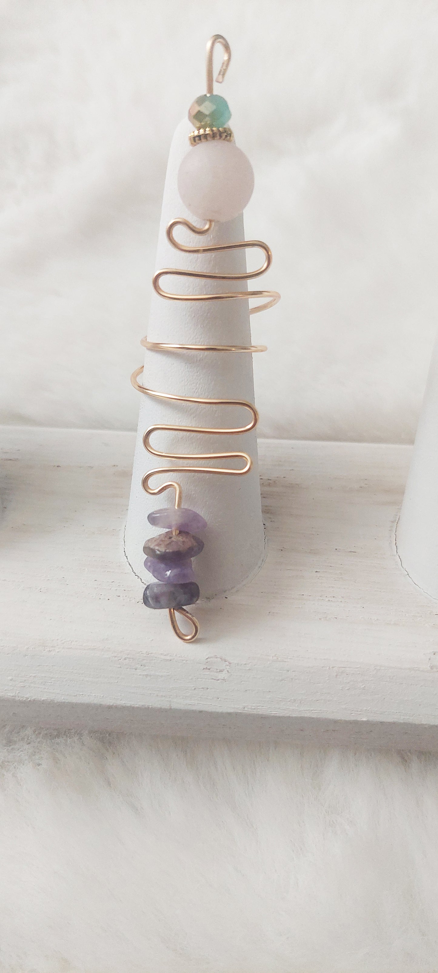 Tiye Wired Crystal Ring