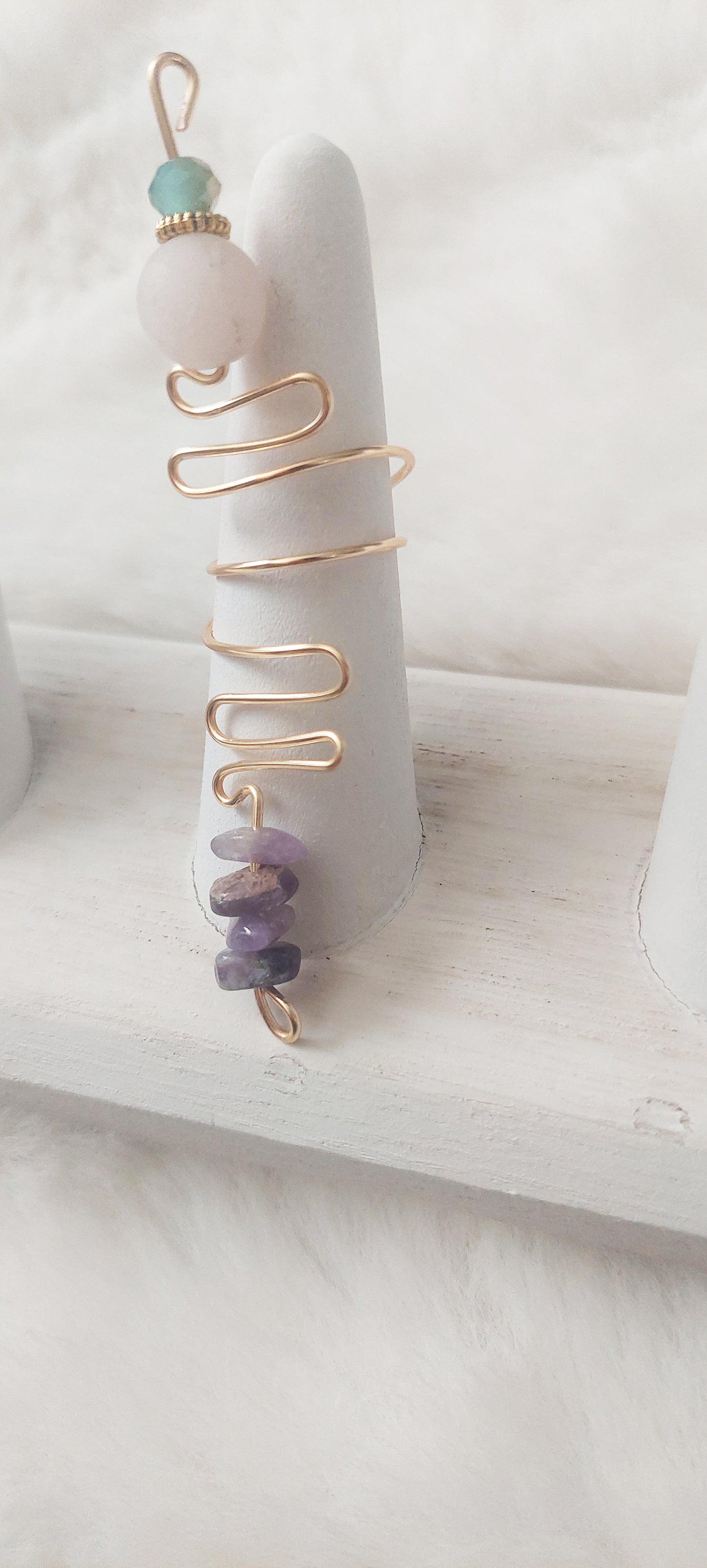 Tiye Wired Crystal Ring