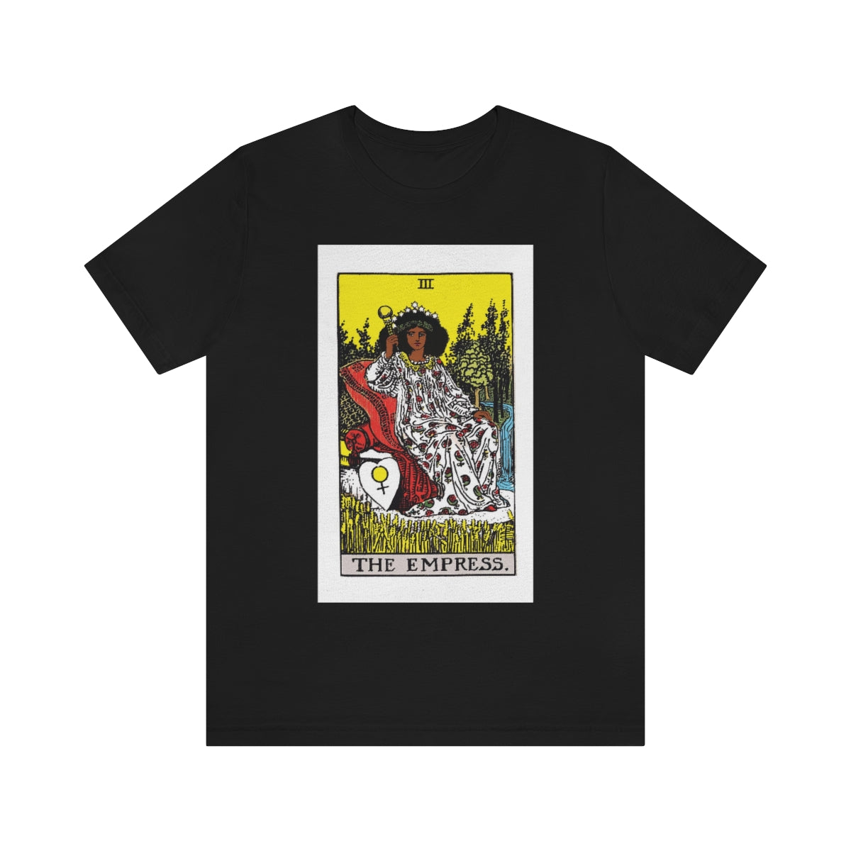 The Empress Tarot Card Shirt |  African American Tarot