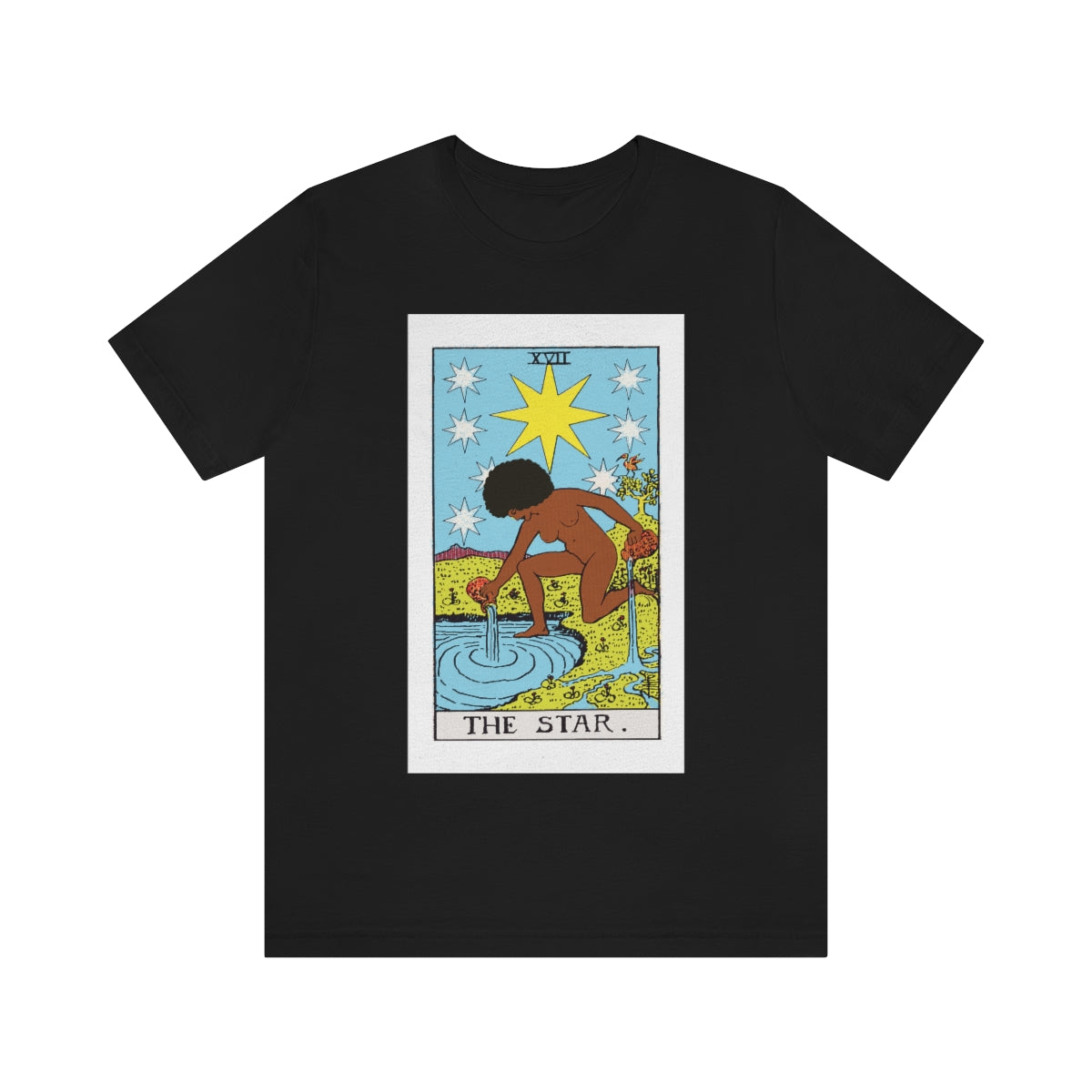The Star Tarot Card Shirt |  African American Tarot