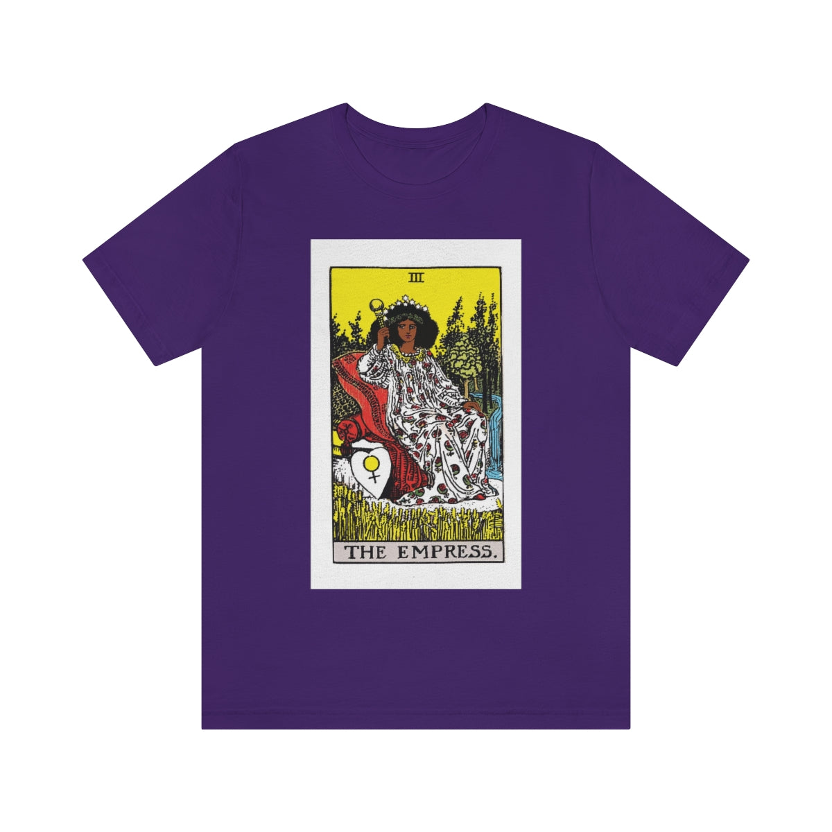 The Empress Tarot Card Shirt |  African American Tarot
