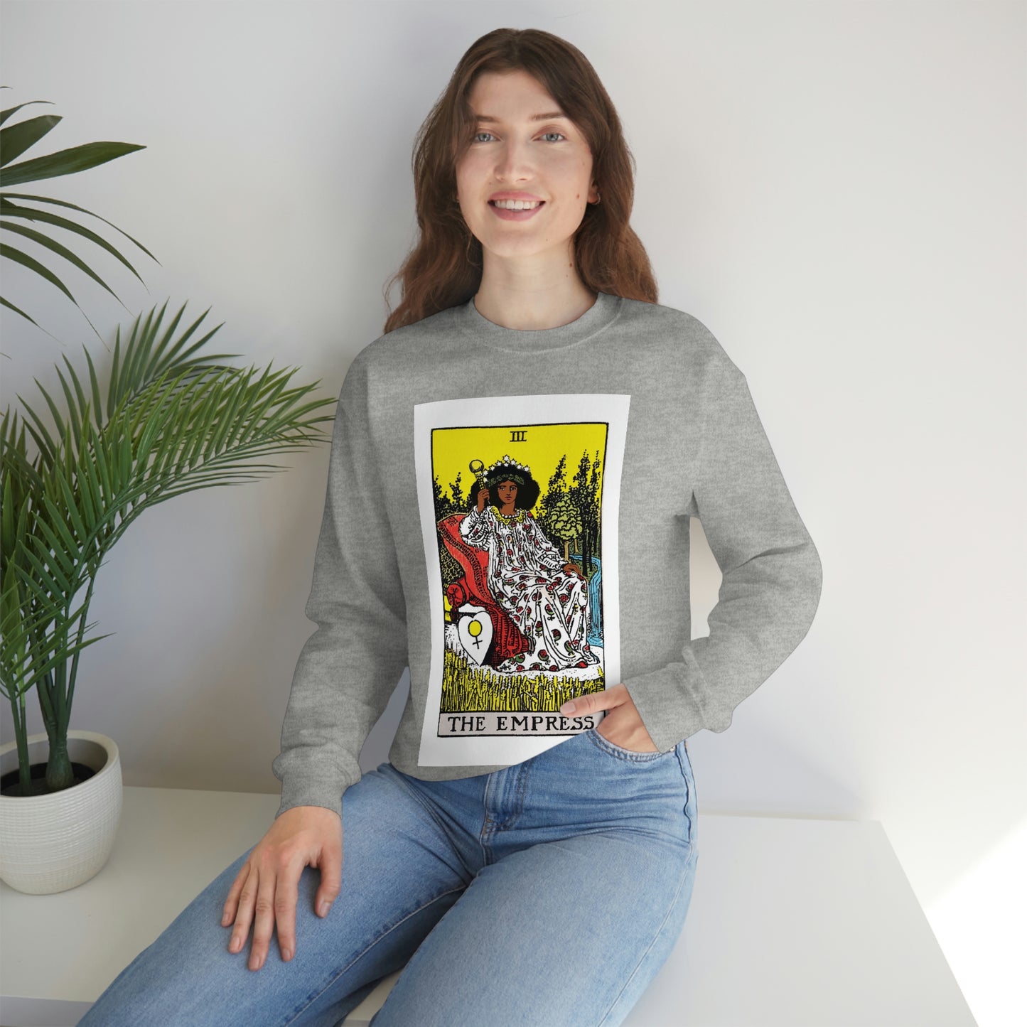 The Empress Tarot Card Sweatshirt