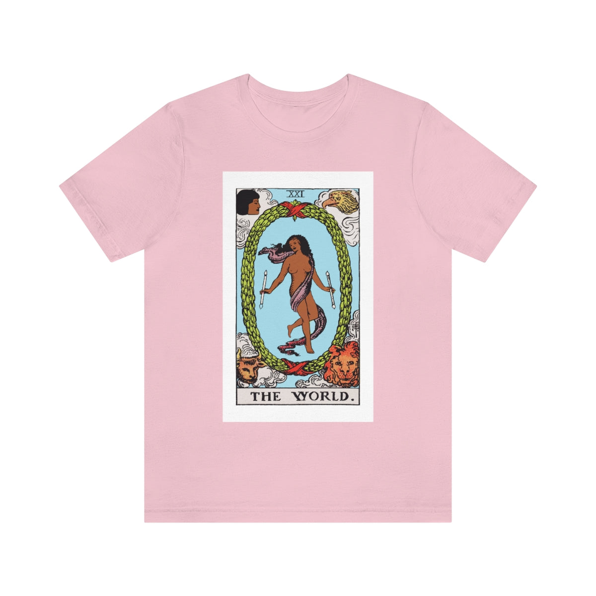 The World Tarot Card Shirt |  African American Tarot