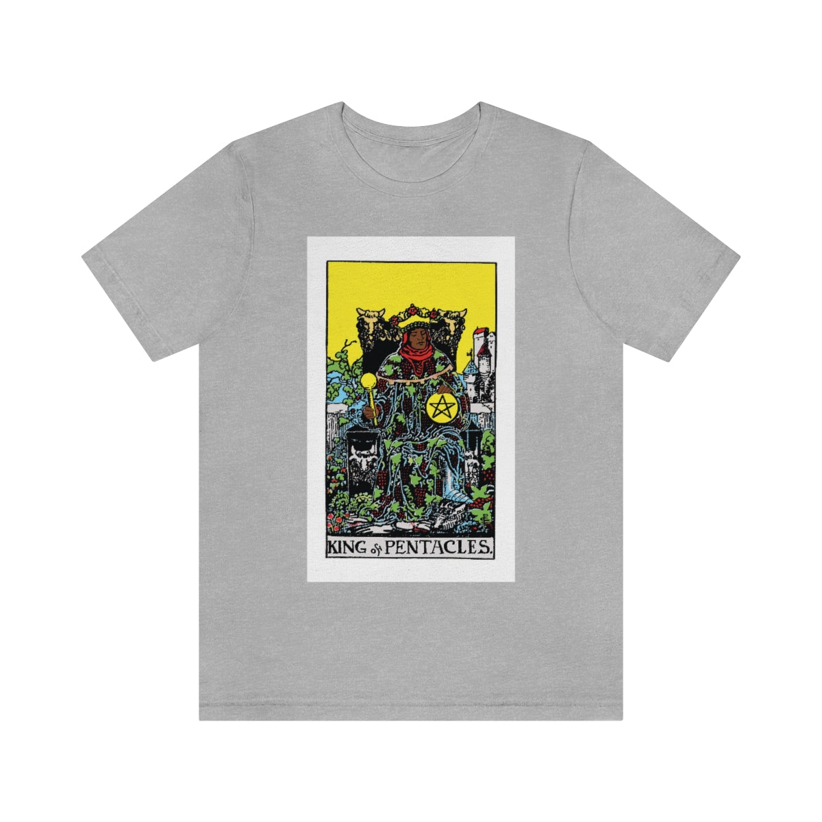 King of Pentacles Tarot | African American Tarot Shirt