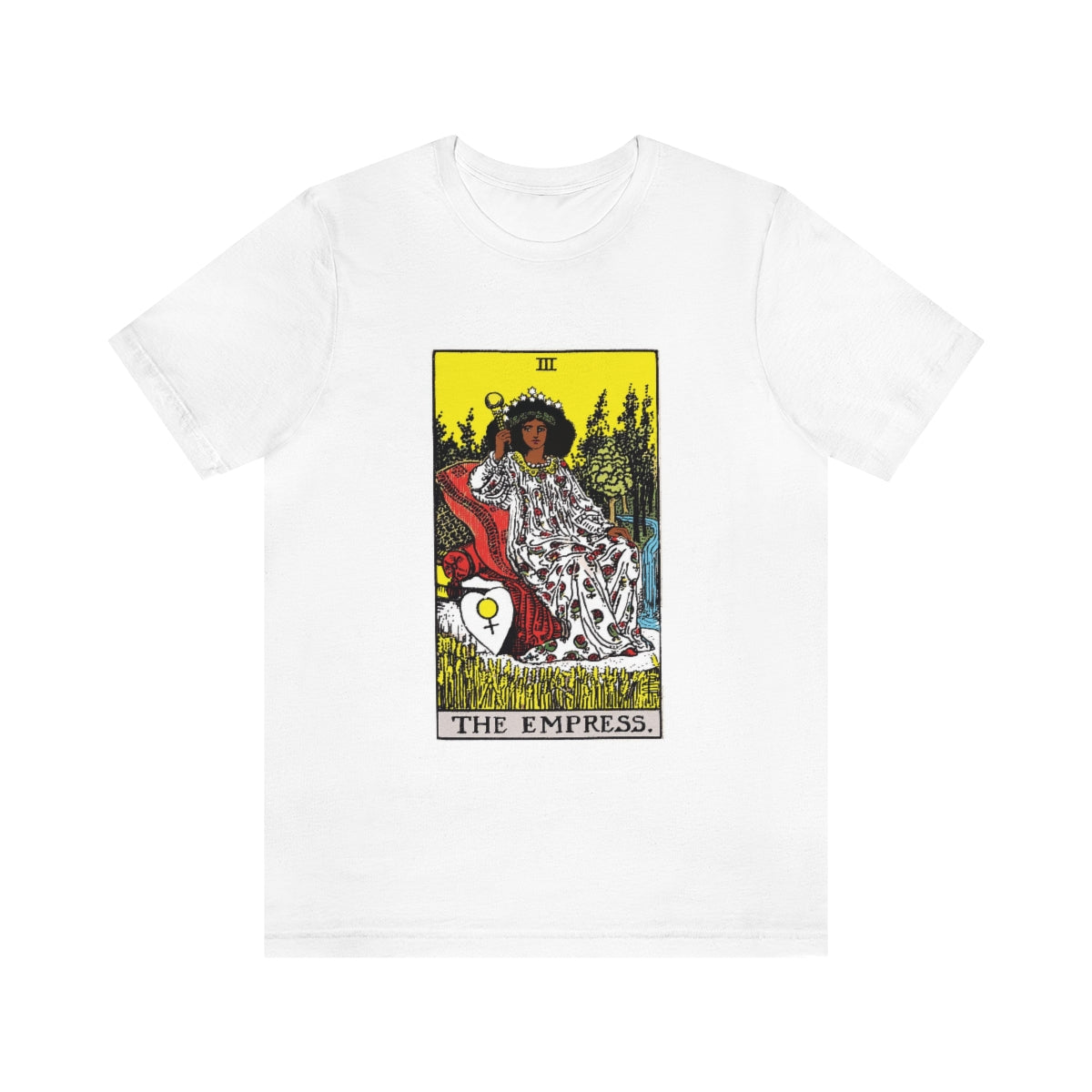 The Empress Tarot Card Shirt |  African American Tarot