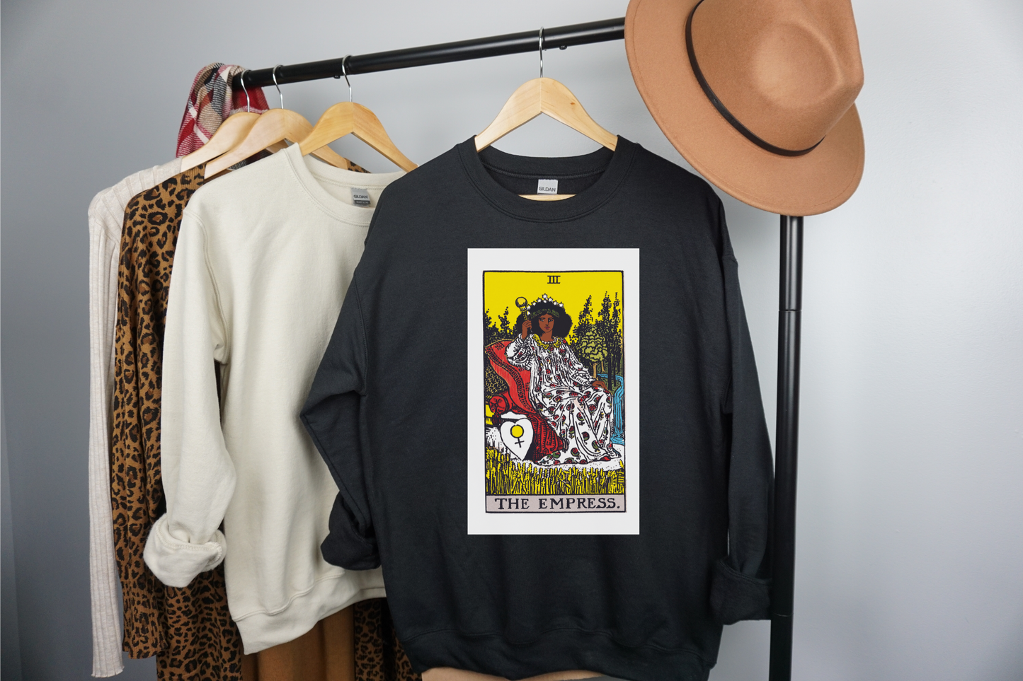 The Empress Tarot Card Sweatshirt