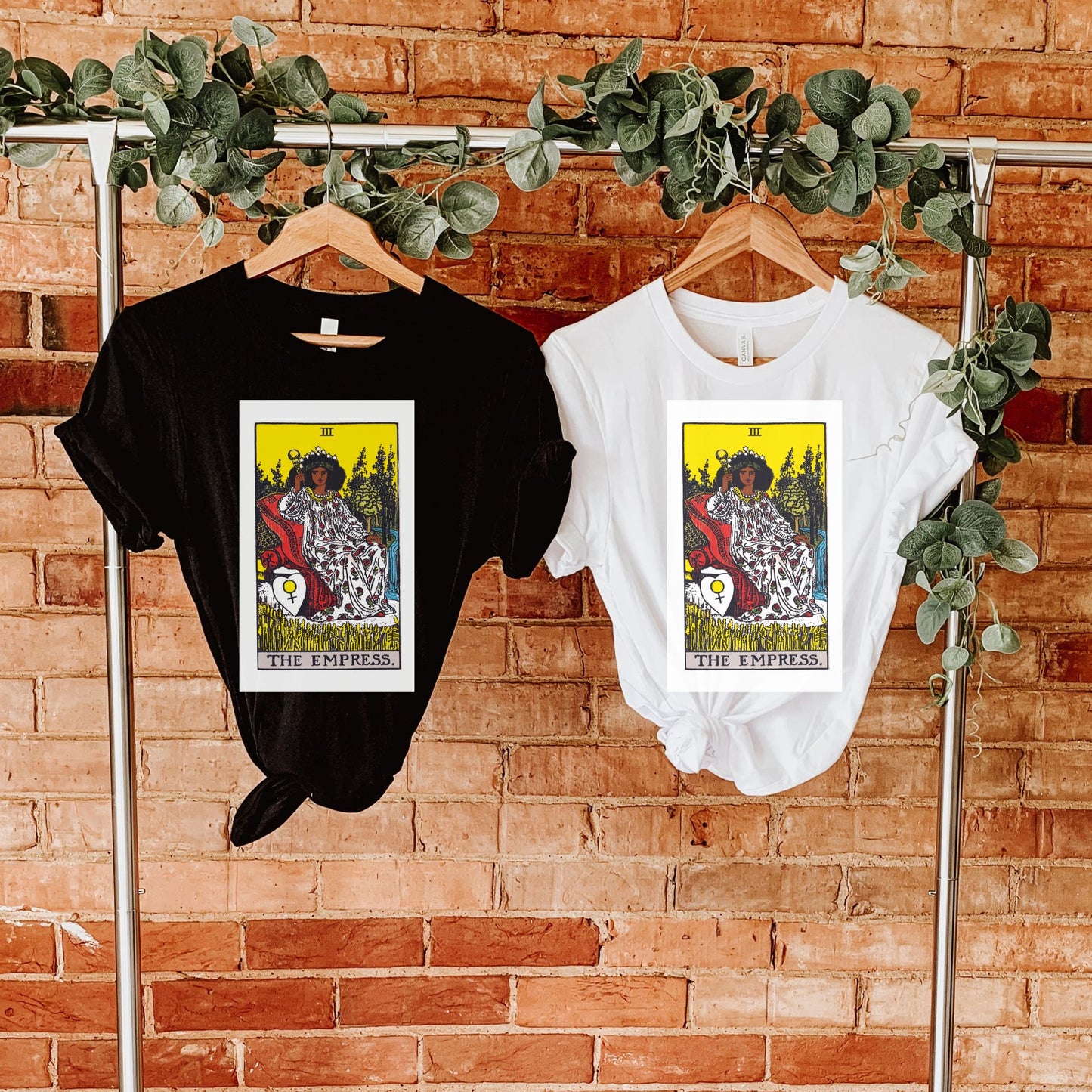 The Empress Tarot Card Shirt |  African American Tarot