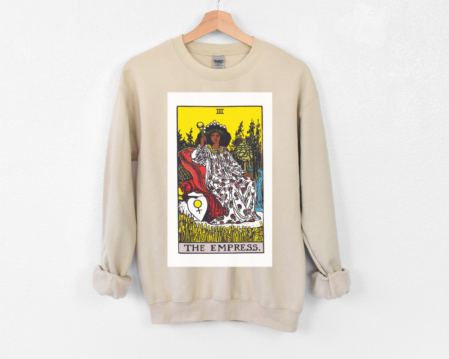 The Empress Tarot Card Sweatshirt