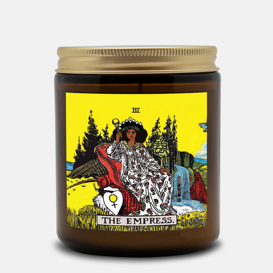 Candle Amber Jar 9oz