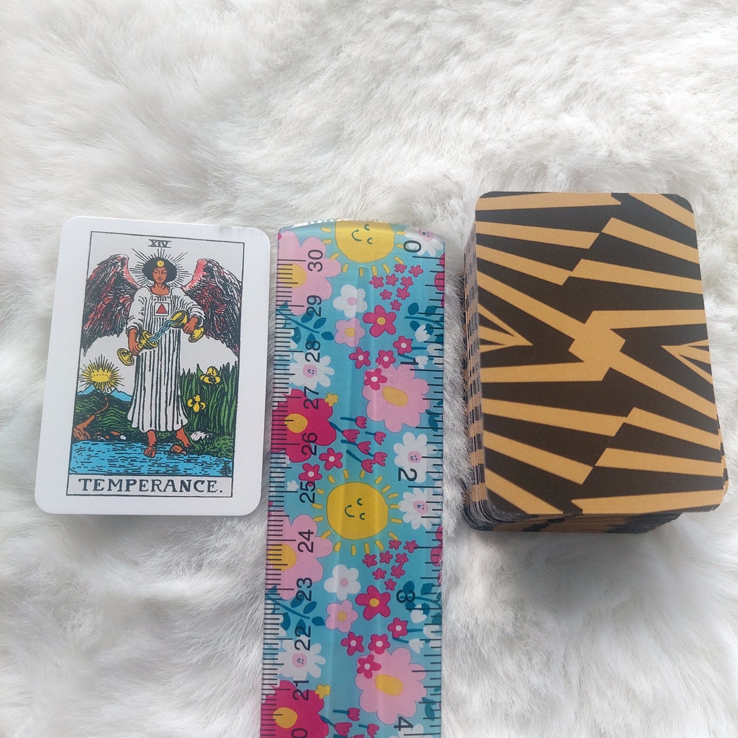 Mini Mahogany Tarot Deck Limited Edition (Pocket Sized) Size 1.75”x2.5”