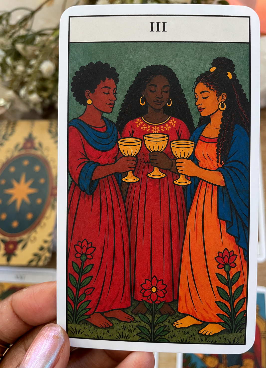 PREORDER – Black Mahogany Tarot de Marseille | Black Tarot Deck