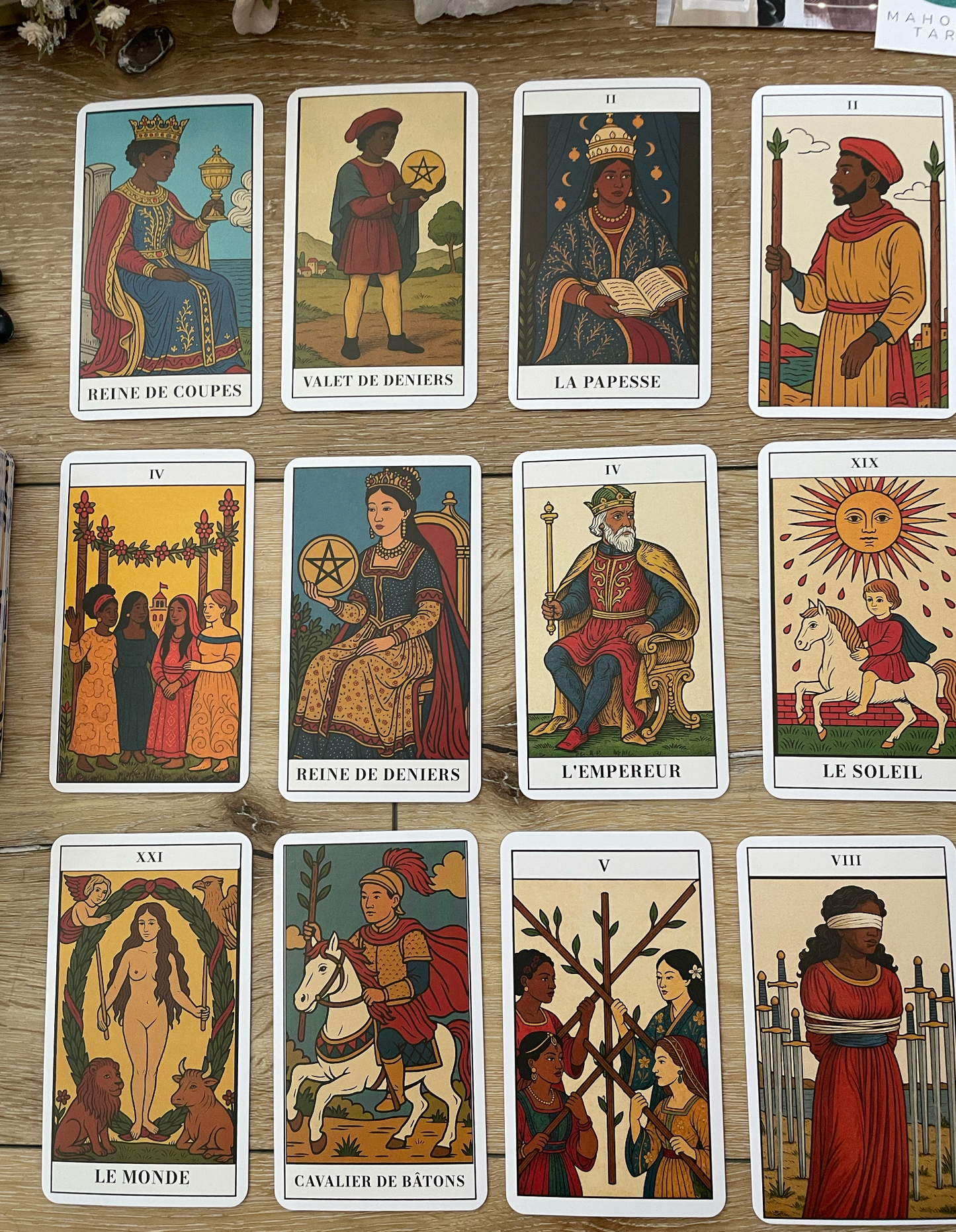Mahogany Tarot: Tarot de Marseille -  Limited First Edition