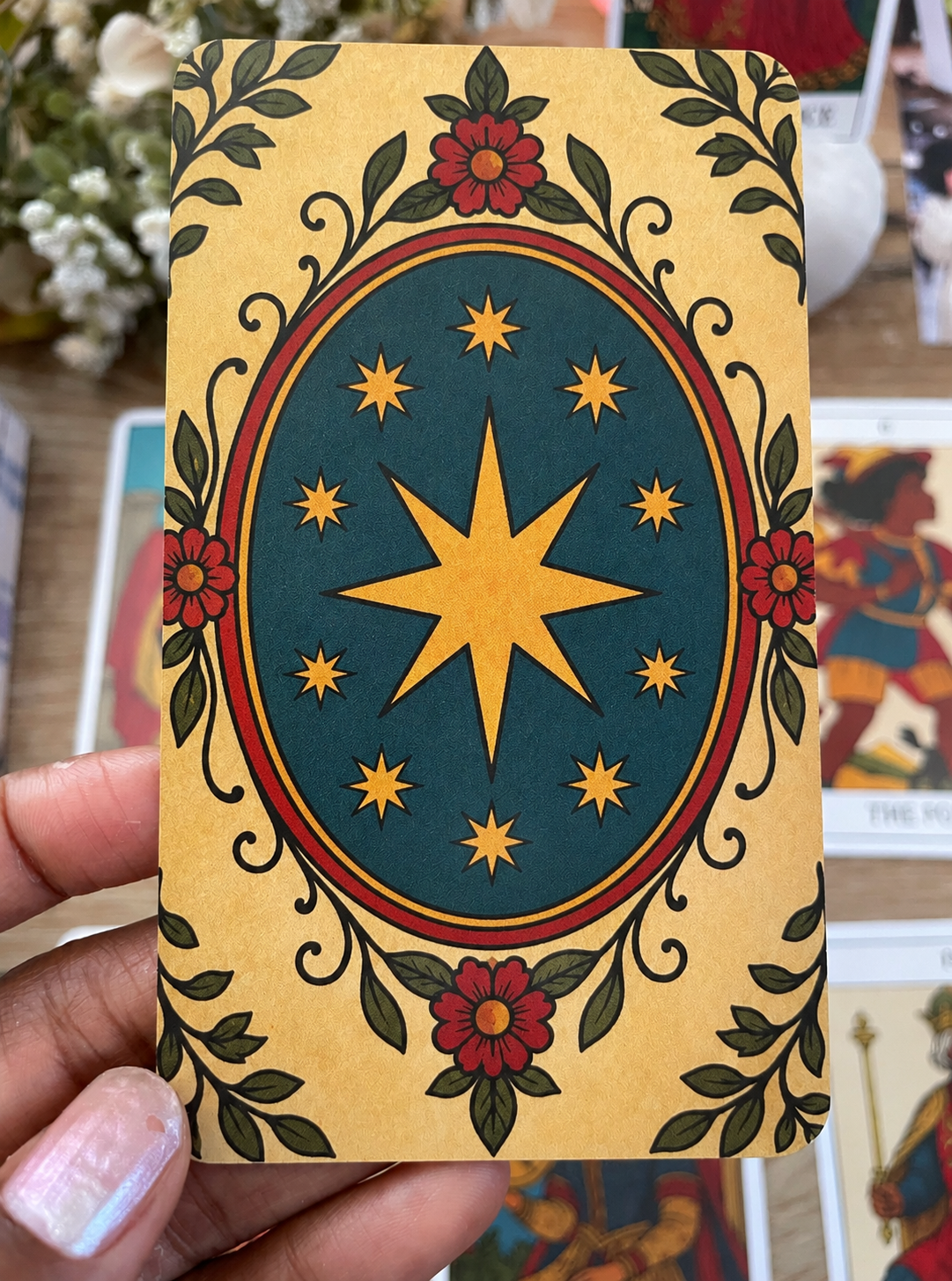 PREORDER – Black Mahogany Tarot de Marseille | Black Tarot Deck