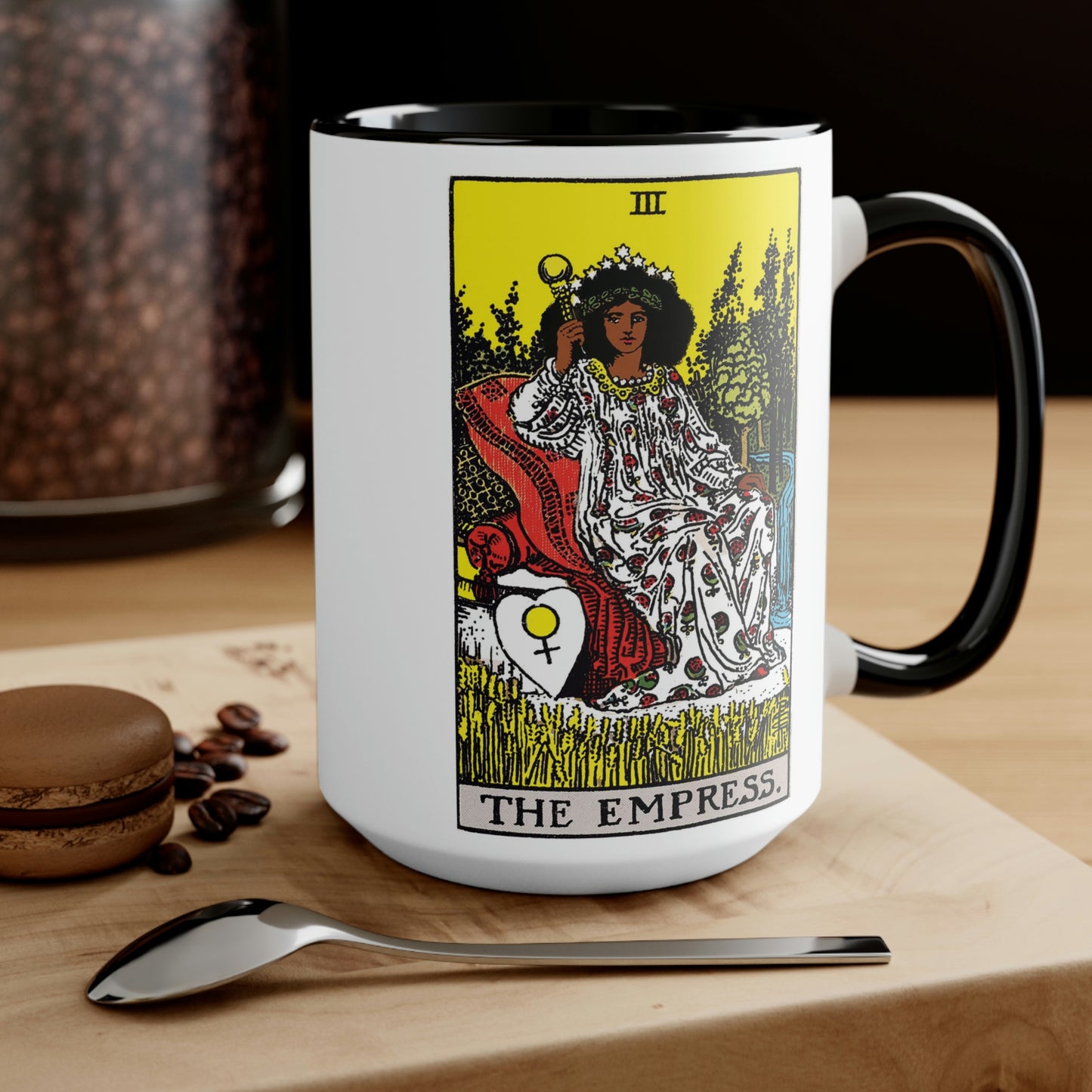 tarot card mug