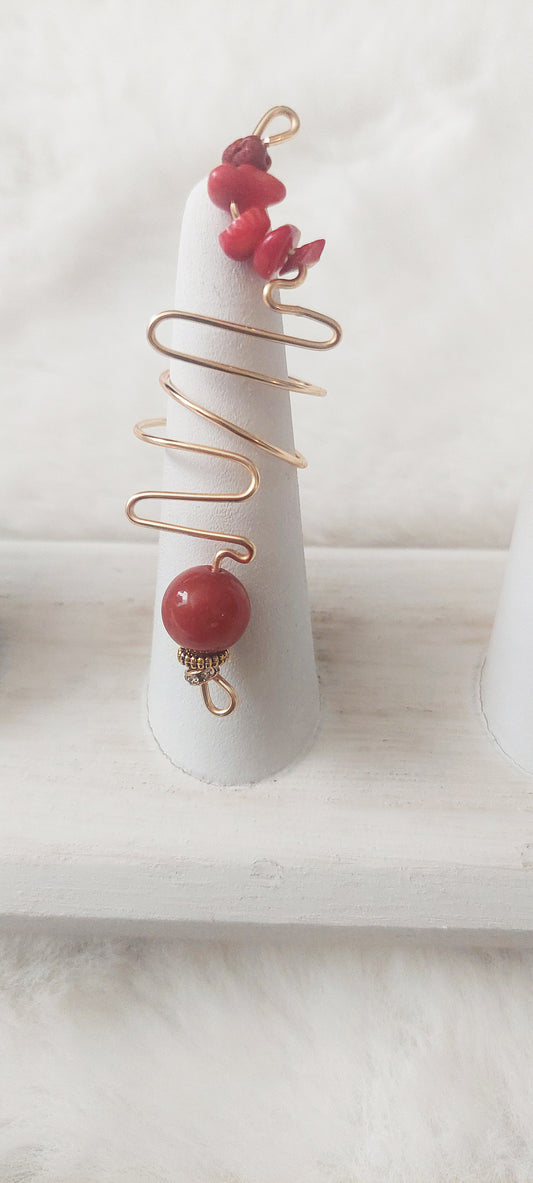 Mina Wired Crystal Ring