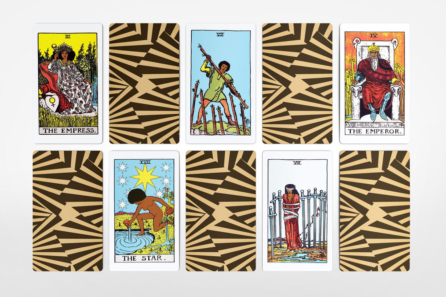 Mahogany Tarot | Black Tarot Deck | African American Tarot